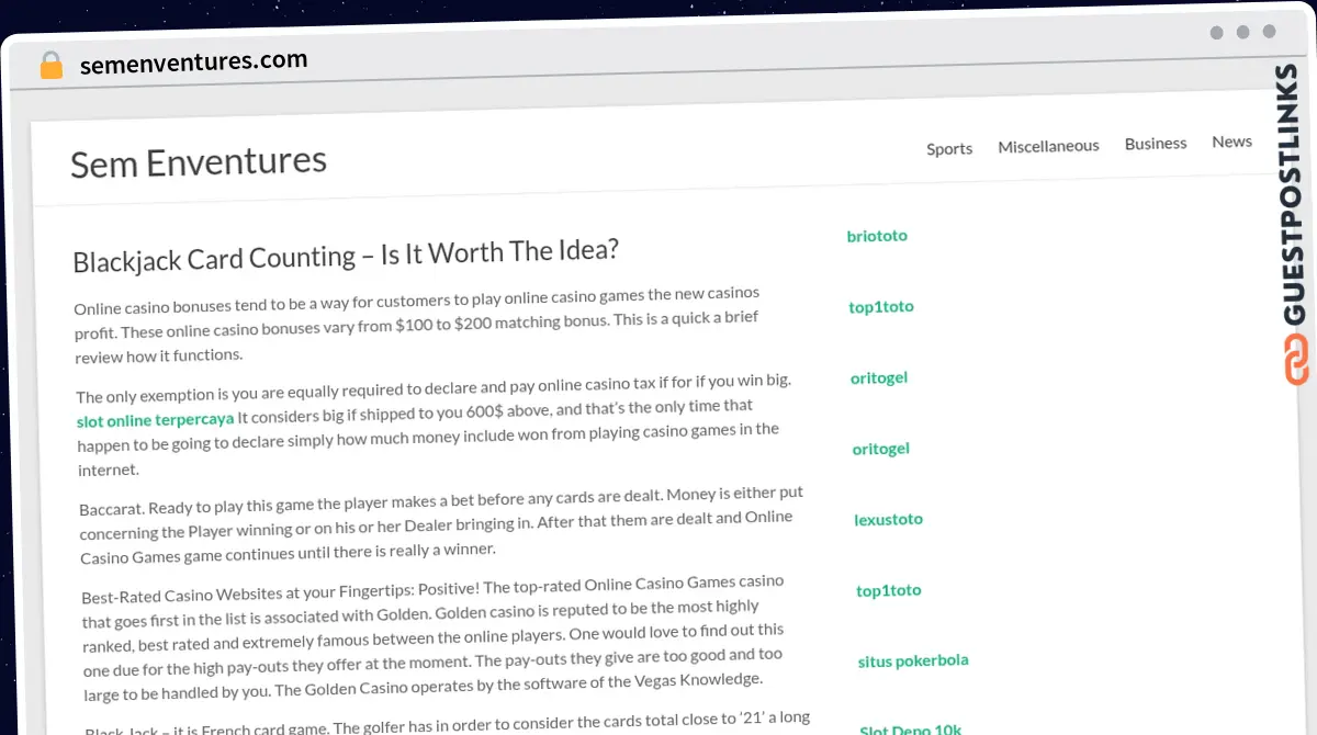 Publish Guest Post on semenventures.com