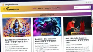 Publish Guest Post on shayaribio.com