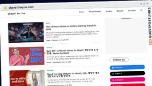 Publish Guest Post on shayariforyou.com