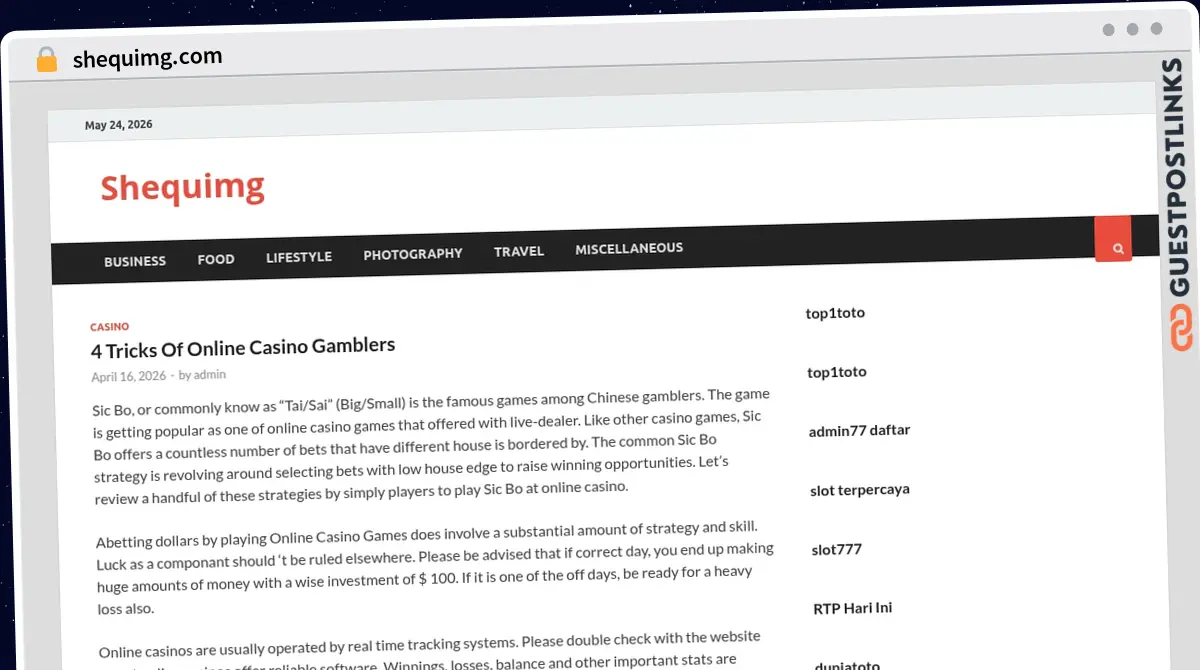 Publish Guest Post on shequimg.com