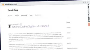 Publish Guest Post on smaitbear.com