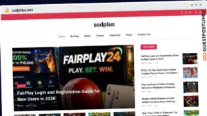 Publish Guest Post on sodplus.net
