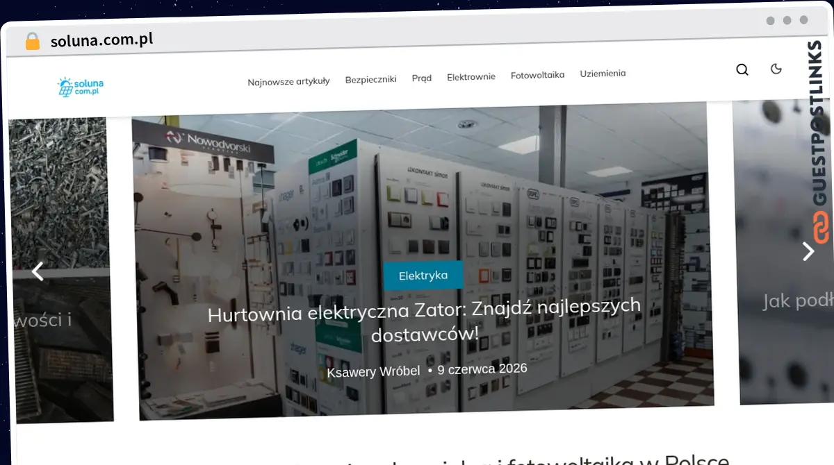 Publish Guest Post on soluna.com.pl