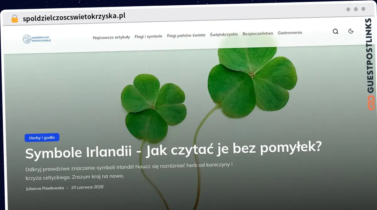 Publish Guest Post on spoldzielczoscswietokrzyska.pl