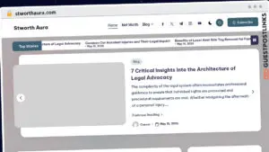 Publish Guest Post on stworthaura.com
