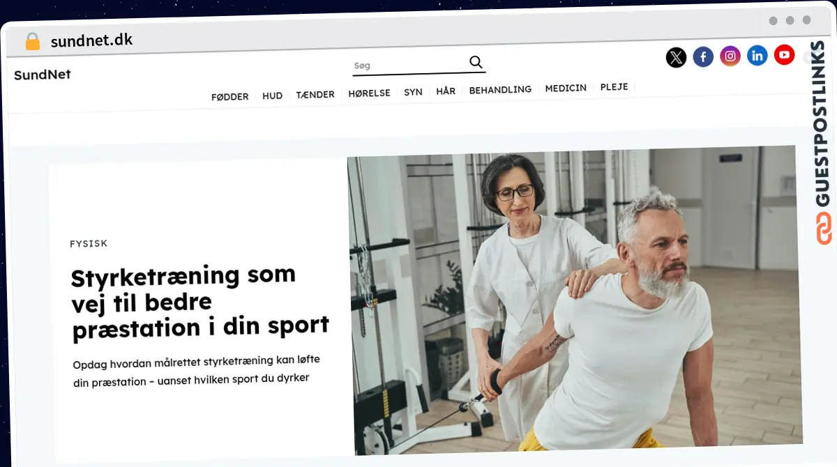 Publish Guest Post on sundnet.dk