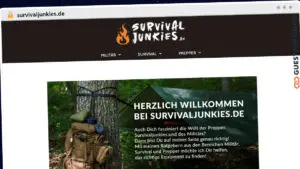 Publish Guest Post on survivaljunkies.de