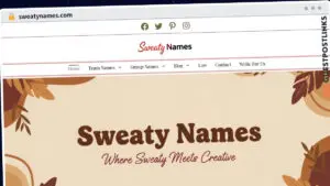 Publish Guest Post on sweatynames.com
