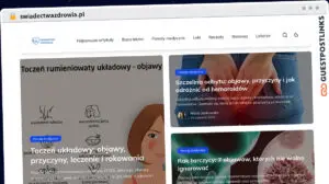 Publish Guest Post on swiadectwazdrowia.pl