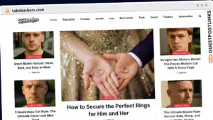 Publish Guest Post on takebarbers.com