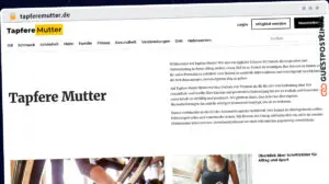 Publish Guest Post on tapferemutter.de