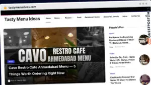 Publish Guest Post on tastymenuideas.com