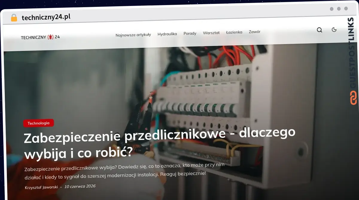 Publish Guest Post on techniczny24.pl