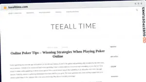 Publish Guest Post on teealltime.com