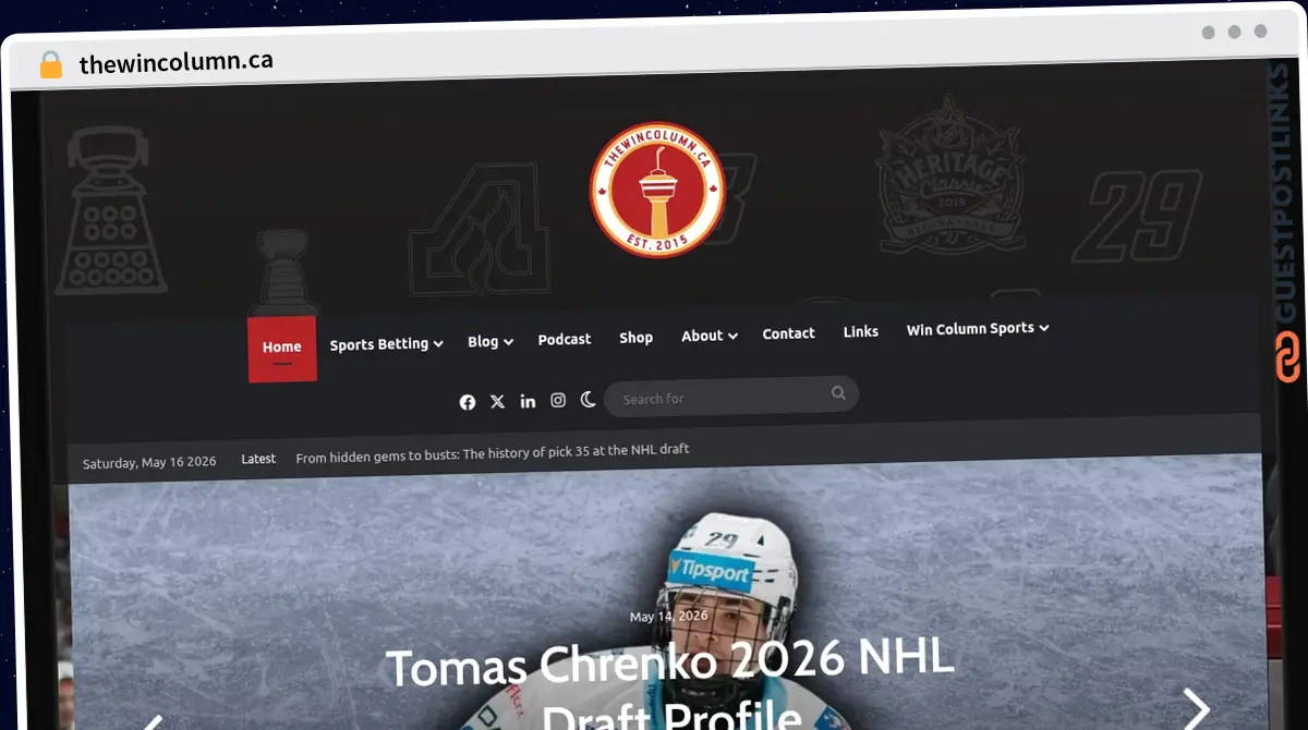Publish Guest Post on thewincolumn.ca