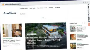 Publish Guest Post on thisolderhouse.com