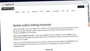 Publish Guest Post on tippster.dk