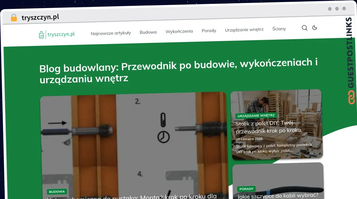 Publish Guest Post on tryszczyn.pl