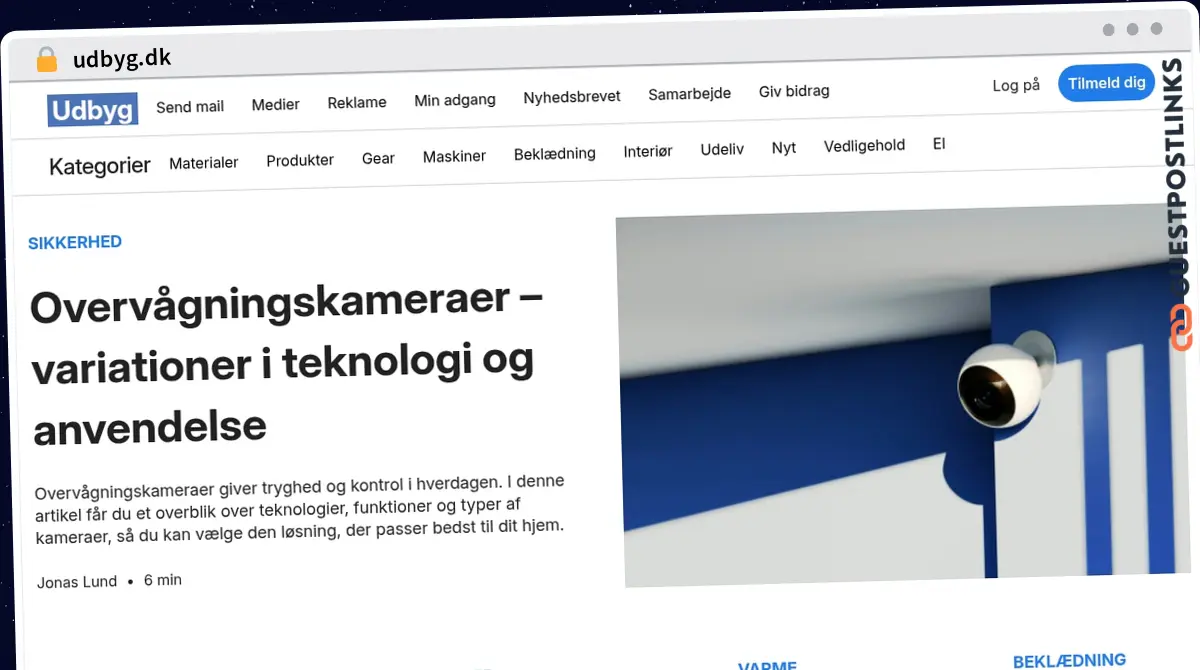Publish Guest Post on udbyg.dk
