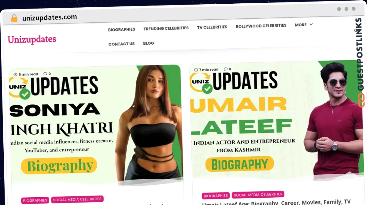 Publish Guest Post on unizupdates.com