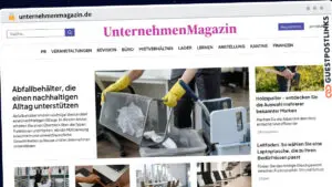 Publish Guest Post on unternehmenmagazin.de