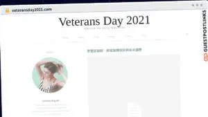 Publish Guest Post on veteransday2021.com