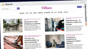 Publish Guest Post on villaos.dk