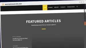 Publish Guest Post on waccentmusiccds.com