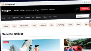 Publish Guest Post on websport.dk