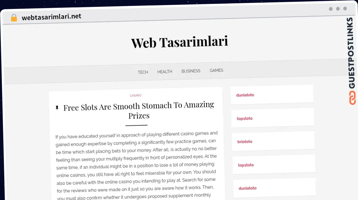 Publish Guest Post on webtasarimlari.net