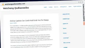 Publish Guest Post on weichengqudiaoweibo.com