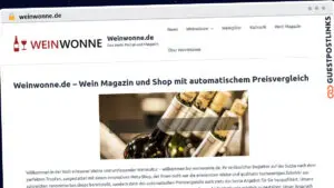 Publish Guest Post on weinwonne.de