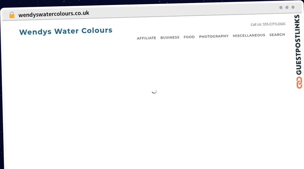 Publish Guest Post on wendyswatercolours.co.uk