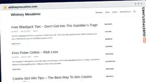 Publish Guest Post on whitneymesabmx.com