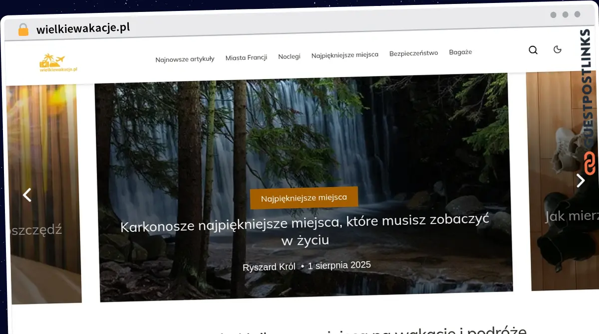 Publish Guest Post on wielkiewakacje.pl