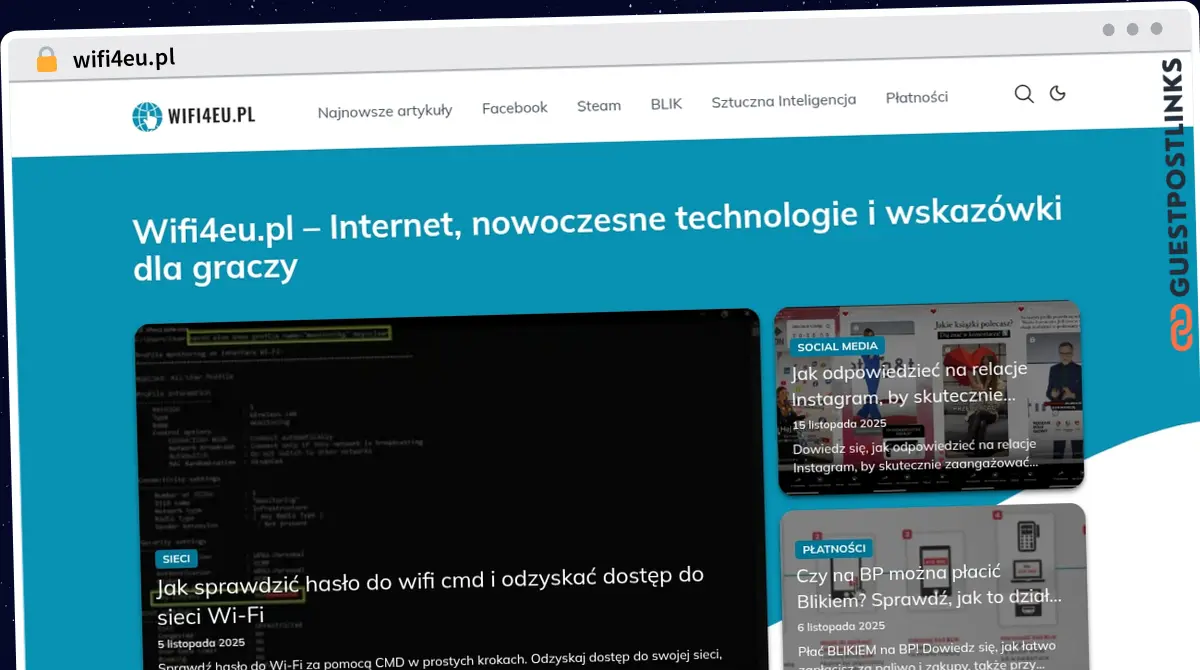 Publish Guest Post on wifi4eu.pl