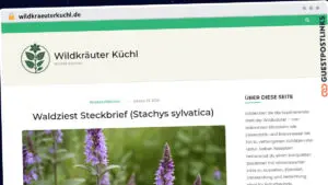Publish Guest Post on wildkraeuterkuchl.de