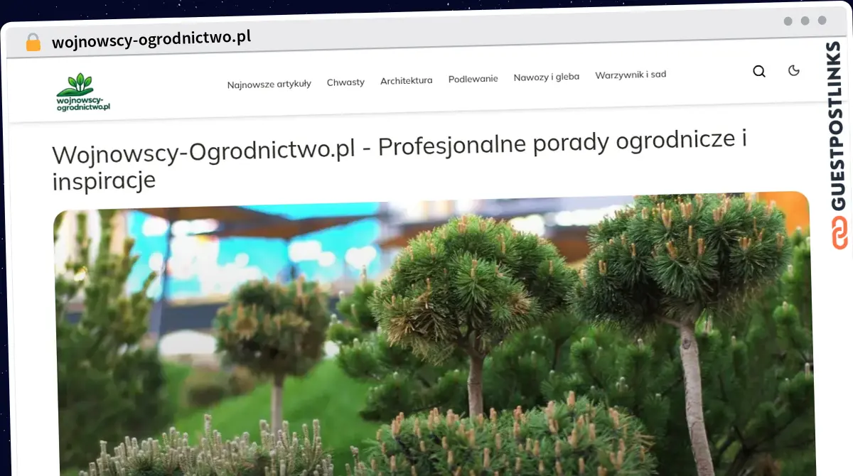 Publish Guest Post on wojnowscy-ogrodnictwo.pl