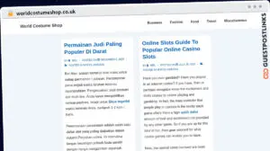 Publish Guest Post on worldcostumeshop.co.uk
