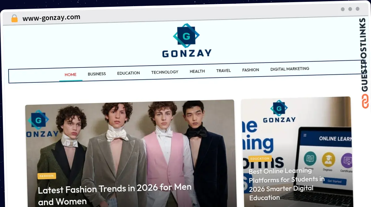 Publish Guest Post on www-gonzay.com