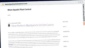 Publish Guest Post on wwwaquaticplantcentral.com