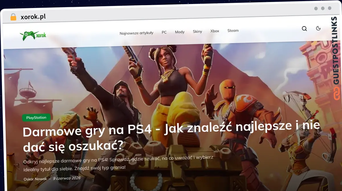 Publish Guest Post on xorok.pl