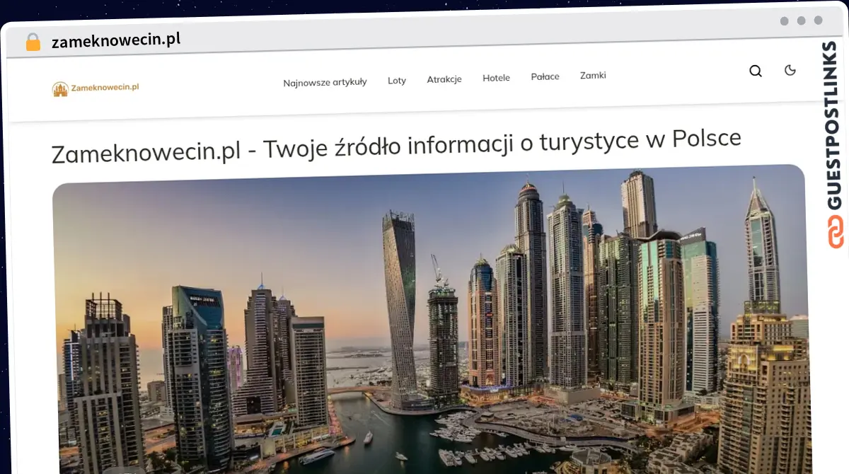 Publish Guest Post on zameknowecin.pl