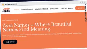 Publish Guest Post on zyranames.com