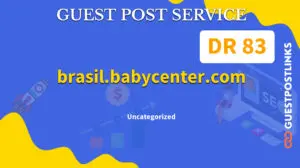 Buy Guest Post on brasil.babycenter.com