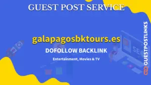 Buy Guest Post on galapagosbktours.es