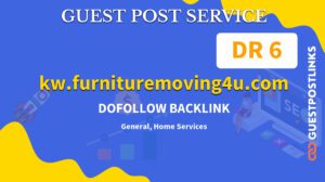 Buy Guest Post on kw.furnituremoving4u.com