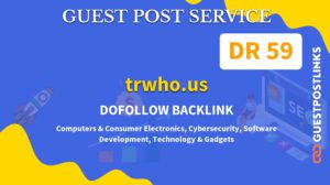 Buy Guest Post on trwho.us