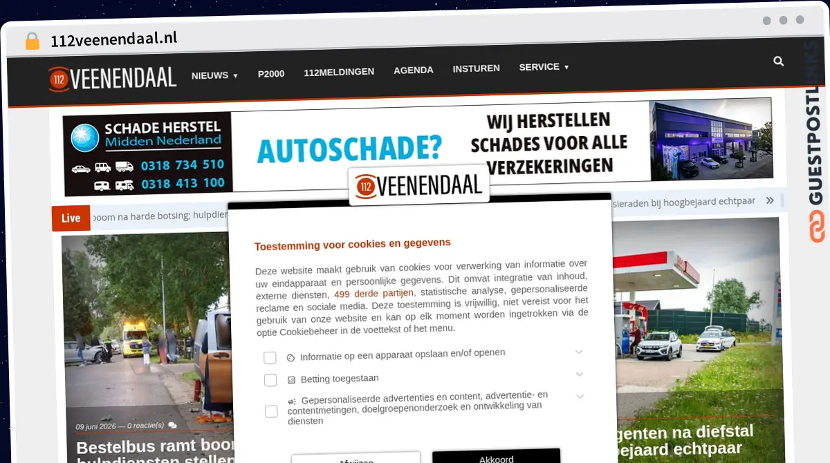 Publish Guest Post on 112veenendaal.nl