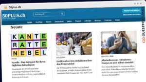 Publish Guest Post on 50plus.ch